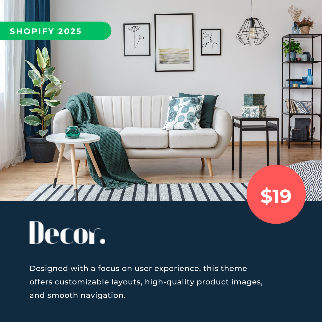 Decorix - Responsive Shopify Theme for Home Furniture Stores